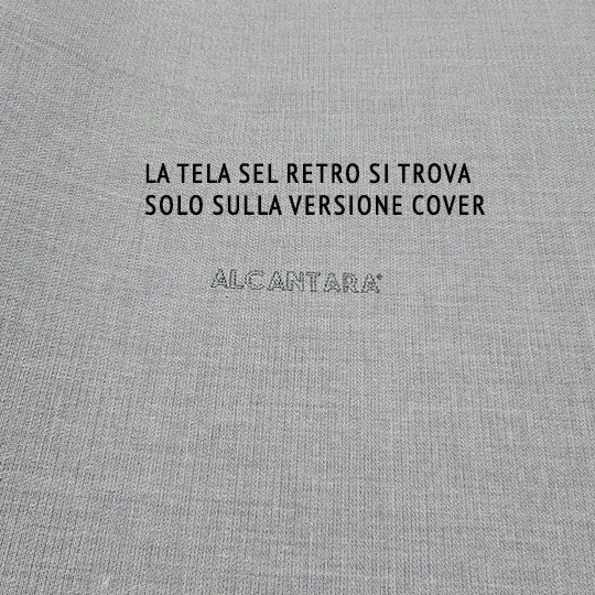 Vista della parte posteriore dell'Alcantara® versione Cover