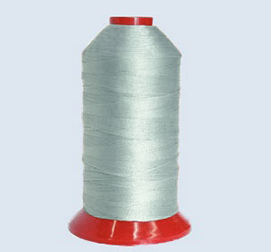 Filati in poliestere 100% alta tenacità colore ghiaccio Filati in poliestere 100% alta tenacità colore ghiaccio