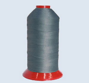 Filati in poliestere 100% alta tenacità colore zinco Filati in poliestere 100% alta tenacità colore zinco