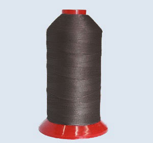 Filati in poliestere 100% alta tenacità colore marrone Filati in poliestere 100% alta tenacità colore marrone