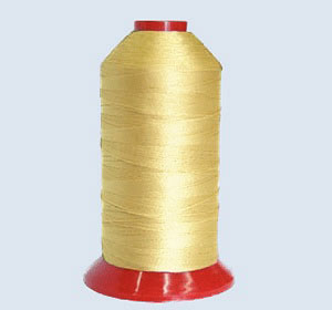 Filati in poliestere 100% alta tenacità colore canarino Filati in poliestere 100% alta tenacità colore canarino