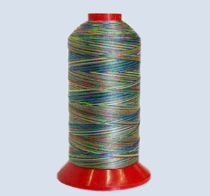 Filati in poliestere 100% alta tenacità colore multicolor Filati in poliestere 100% alta tenacità colore multicolor