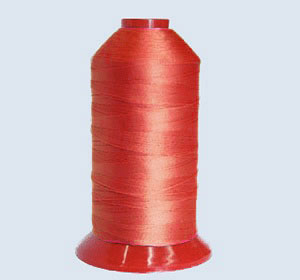 Filati in poliestere 100% alta tenacità colore fuoco Filati in poliestere 100% alta tenacità colore fuoco