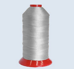 Filati in poliestere 100% alta tenacità colore argento Filati in poliestere 100% alta tenacità colore argento