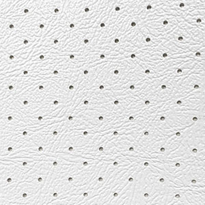 Ecopelle nautica forata colore bianco Ecopelle nautica forata colore bianco