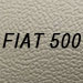 ecopelle beige tipo Fiat 500