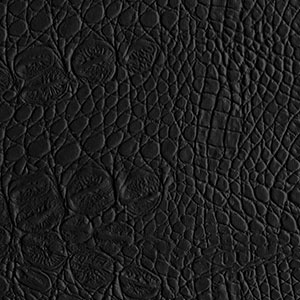 Ecopelle drago nero metallizzato Ecopelle drago nero metallizzato