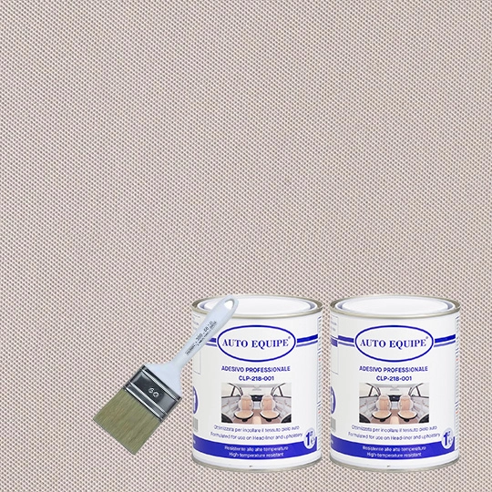Kit completo tessuto cielo auto grigio pallido, bielastico, alta qualità e anti-impronta