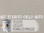 Kit tessuto cielo auto colore grigio pietra tipo Audi Volkswagen